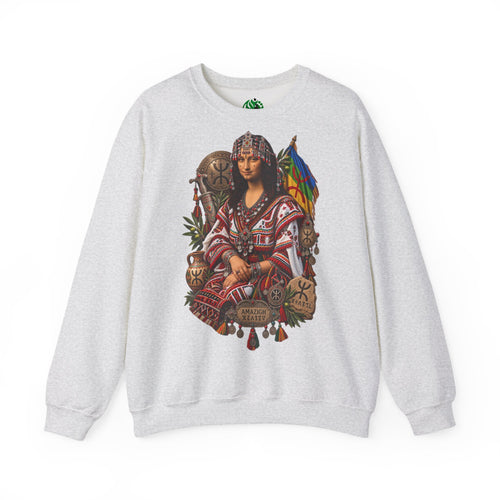 Amazigh Mona Lisa Portrait