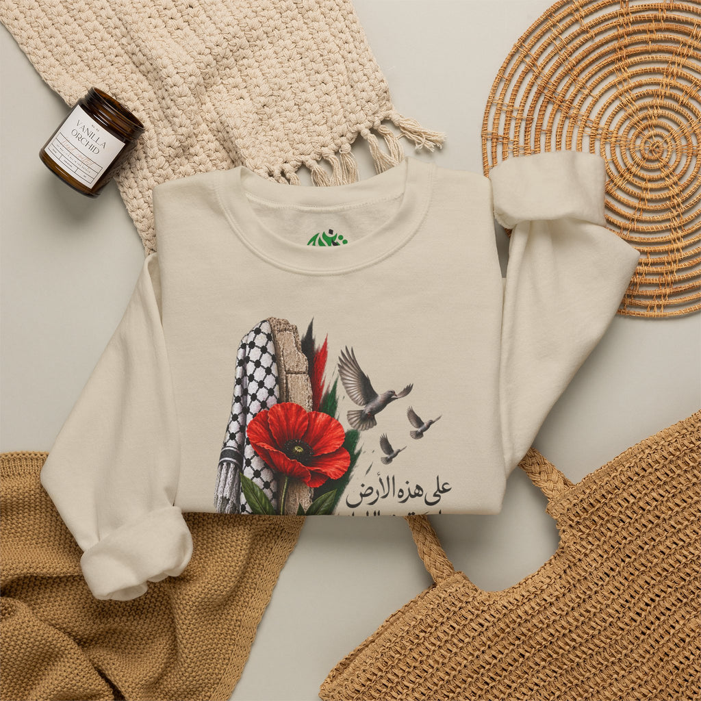 Sweat-shirt graphique Poppy & Keffieh