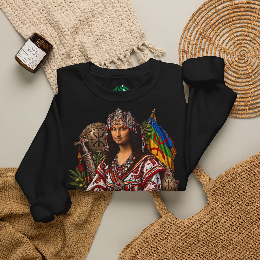 Amazigh Mona Lisa Portrait