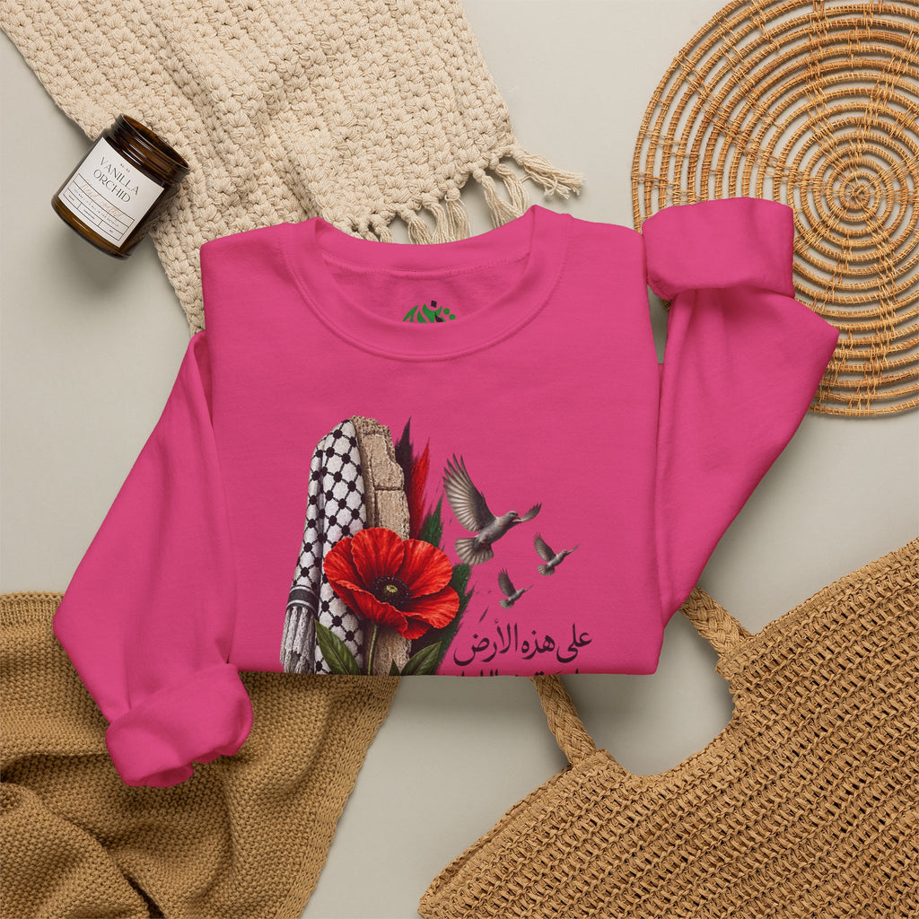 Sweat-shirt graphique Poppy & Keffieh