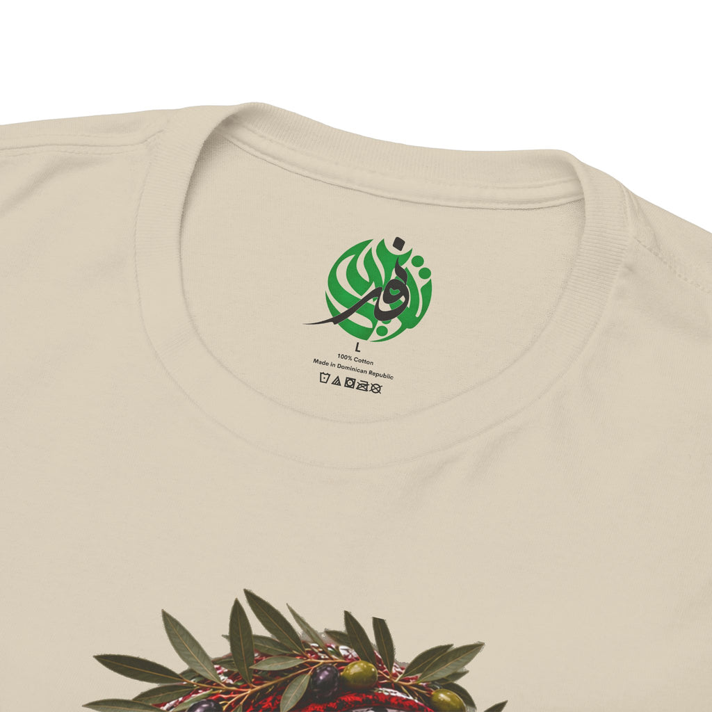 Palestinian King Apparel Tee — Key & Keffiyeh Graphic T-Shirt