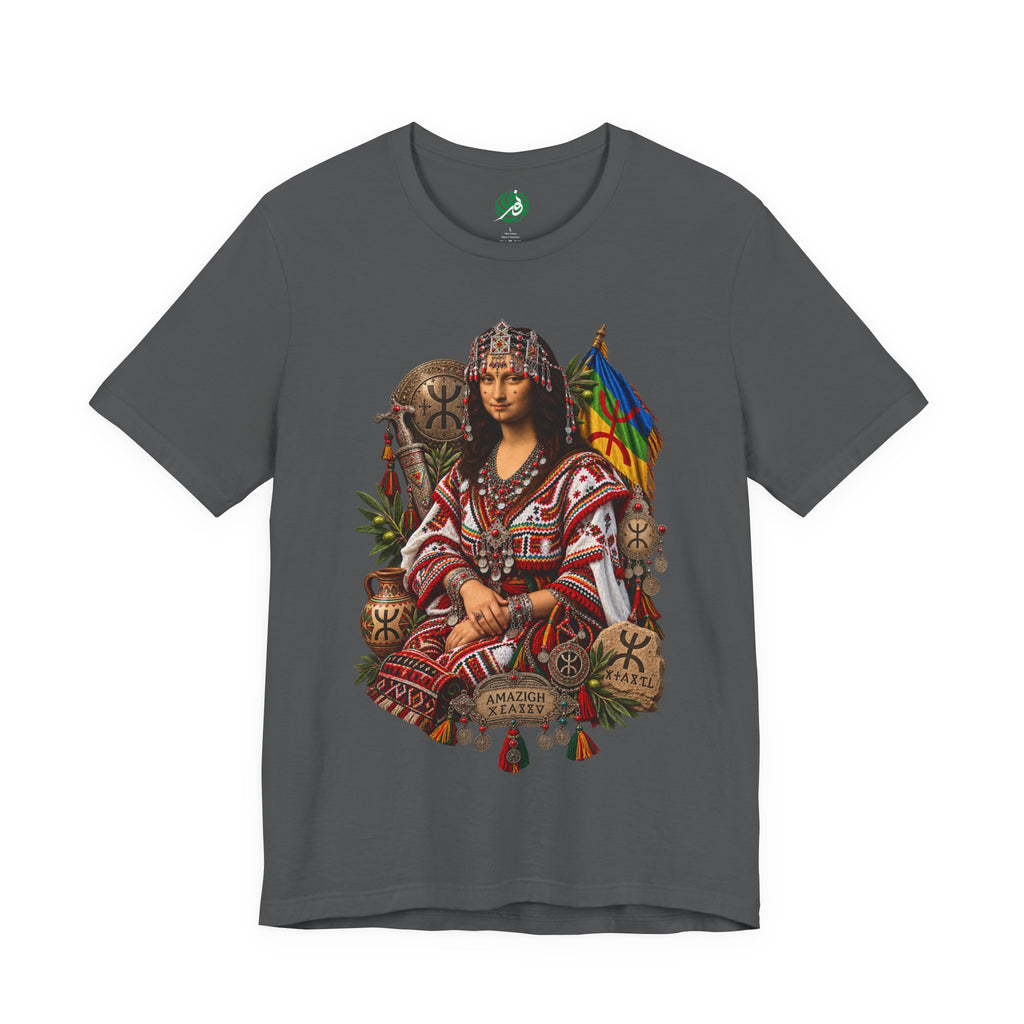 Amazigh Mona Lisa Portrait