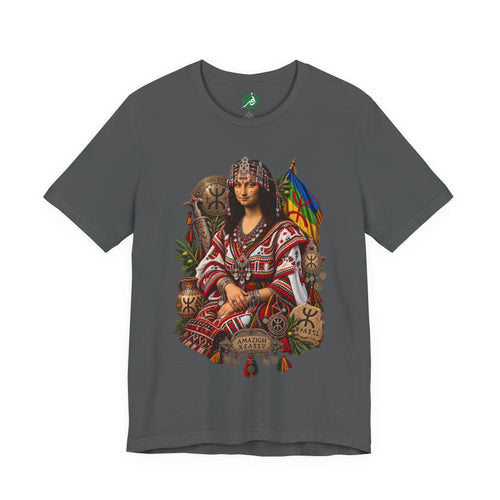 Amazigh Mona Lisa Portrait