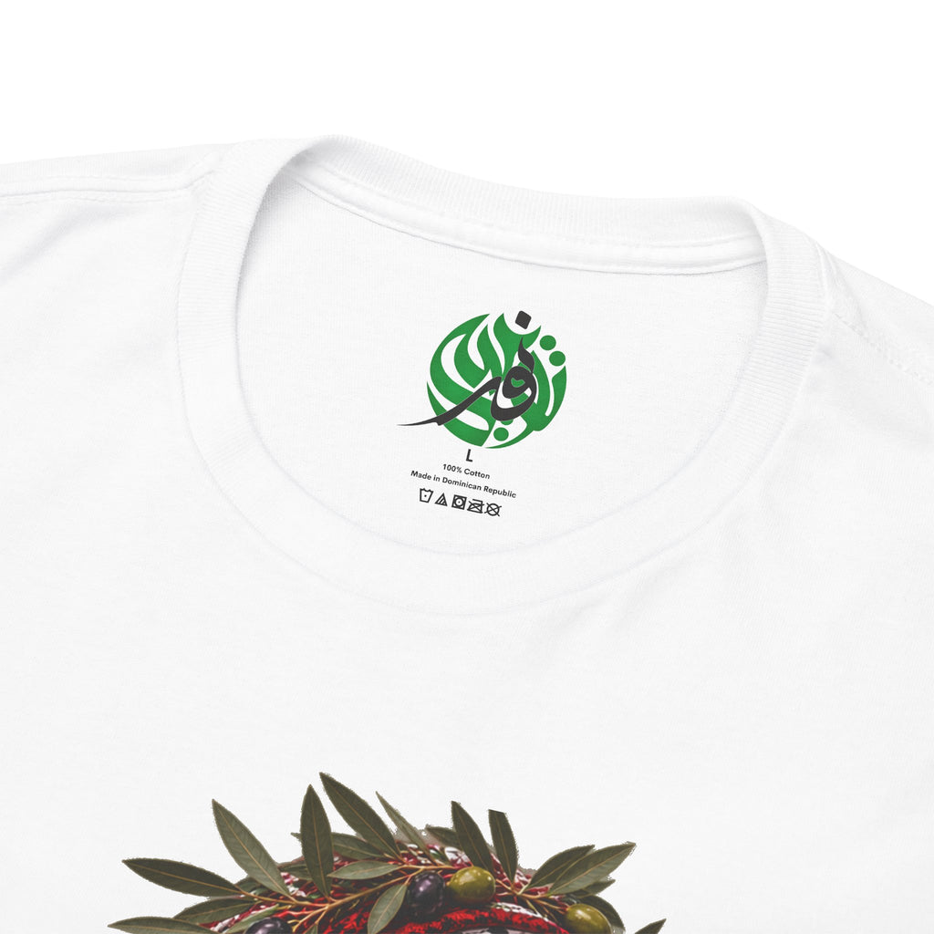 Palestinian King Apparel Tee — Key & Keffiyeh Graphic T-Shirt
