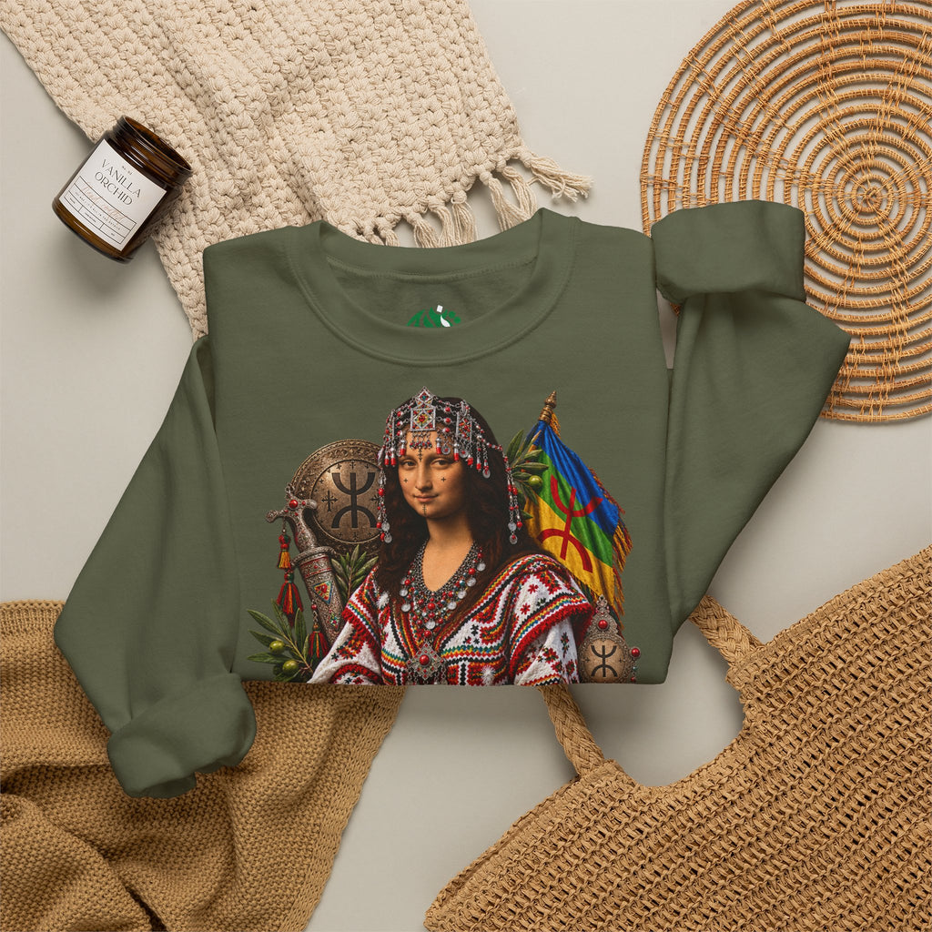 Amazigh Mona Lisa Portrait