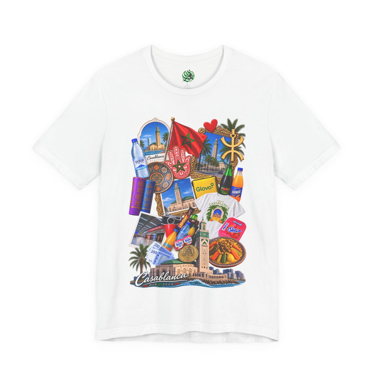Casablanca Cultural Collage Art