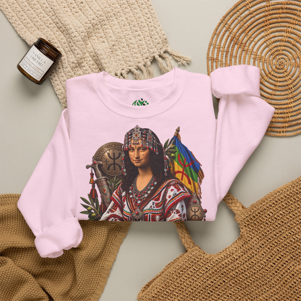 Amazigh Mona Lisa Portrait